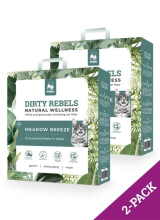 Cat Litter Natural-Wellness Meadow Breeze - 2-pack