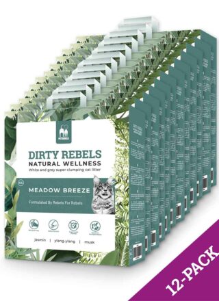 Cat Litter Natural-Wellness Meadow Breeze - 12-pack