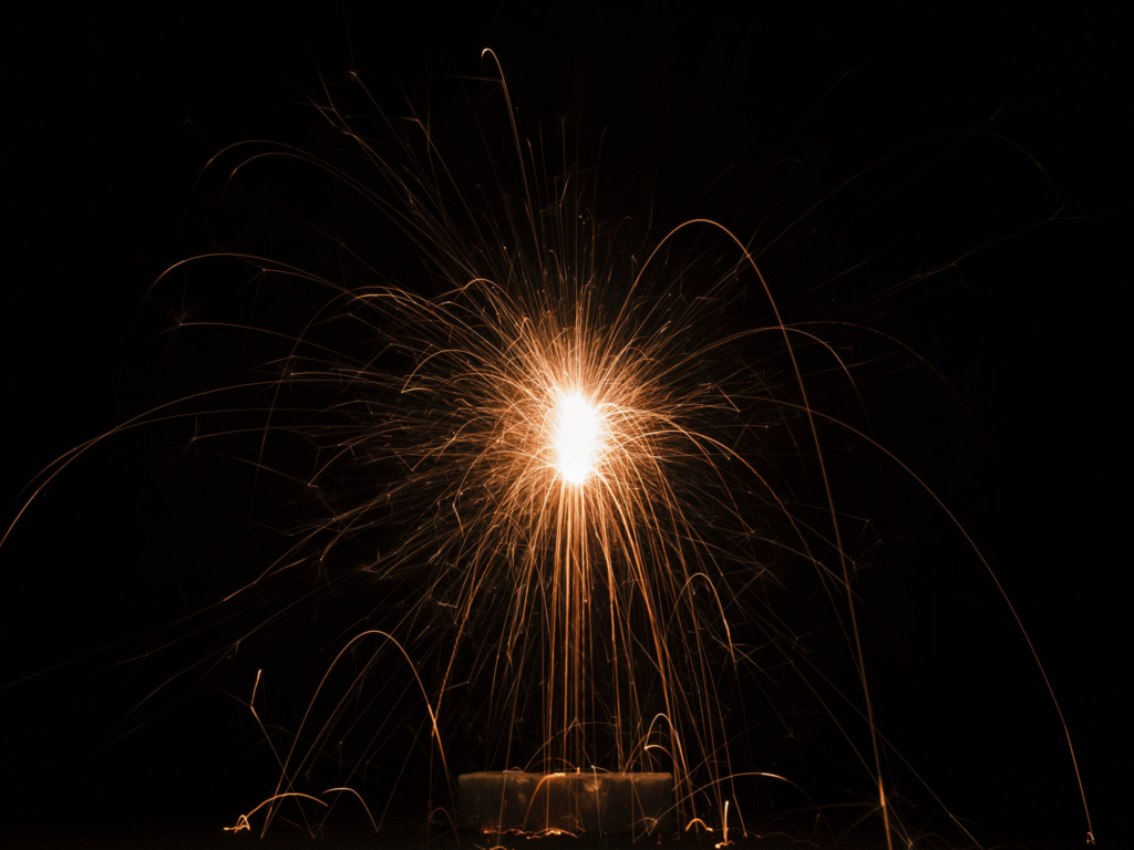 feux d'artifice